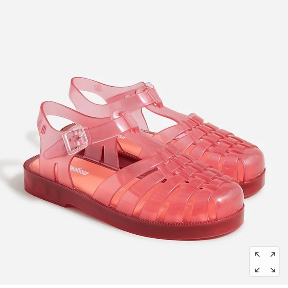 Mini Melissa x Crewcuts Possession Glitter Jelly Sandal